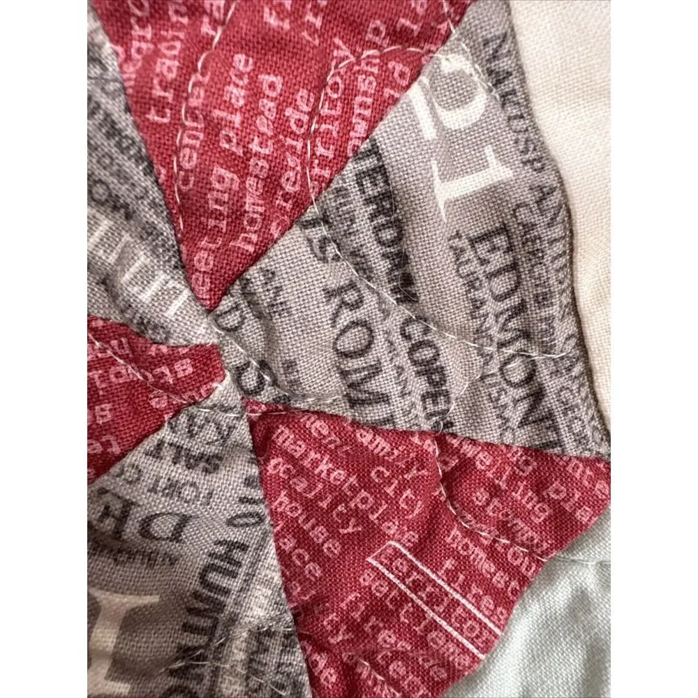 Hexagon Quilt Throw 48